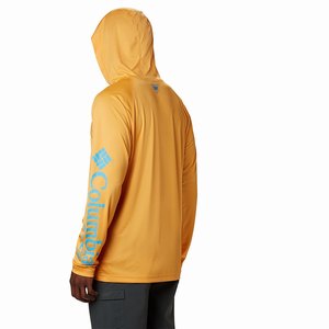 Columbia PFG Terminal Tackle™ Hoodie Herr Gula (CSMIQ3769)